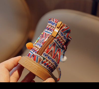 Sandalias de Vacaciones Étnicas y Estilo Internacional para Niñas - Image 38