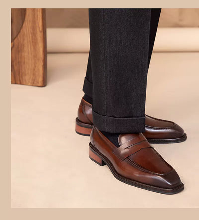 Zapatos Casuales de Cuero Genuino para Hombre - Outdoor - Image 41