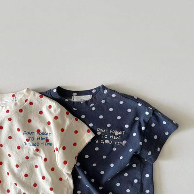 Playera Cuello Redondo Puntos Minimalista - Image 11