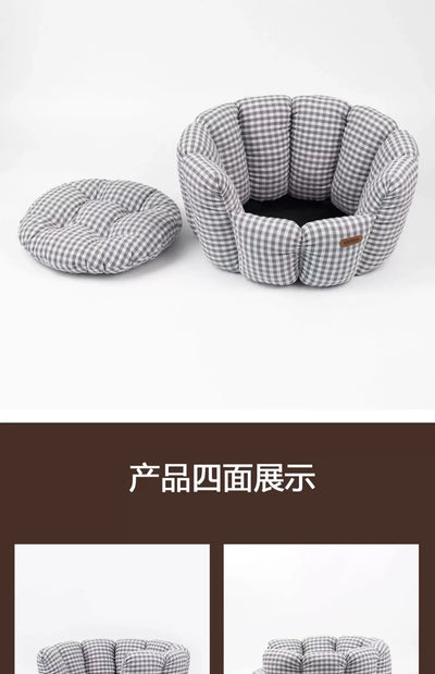 Cama Cuadriculada para Mascotas Todo Clima - Image 24