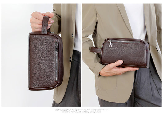 Cartera de Cuero para Hombre - Portadocumentos Ejecutivo de Gran Capacidad - Image 41