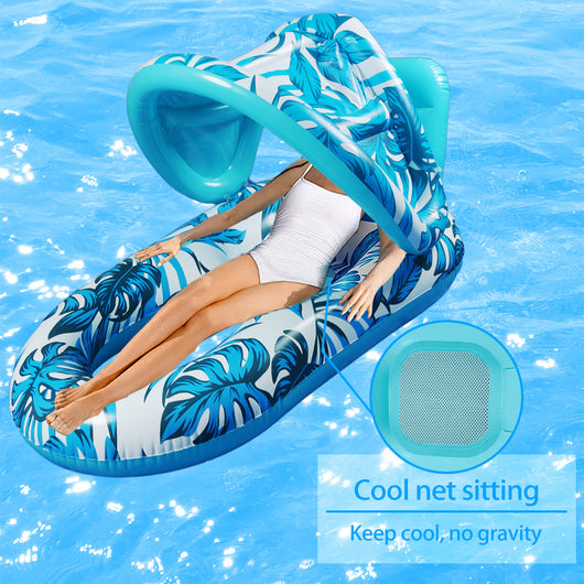 Colchoneta Flotante Reclinable para Piscina y Playa - Image 16
