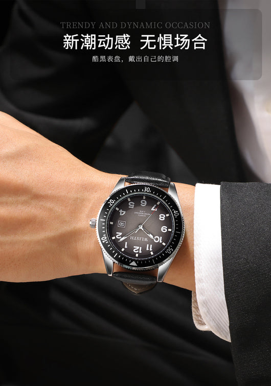 Reloj de Pulsera Acero Impermeable con Calendario y Esfera Luminosa - Image 12