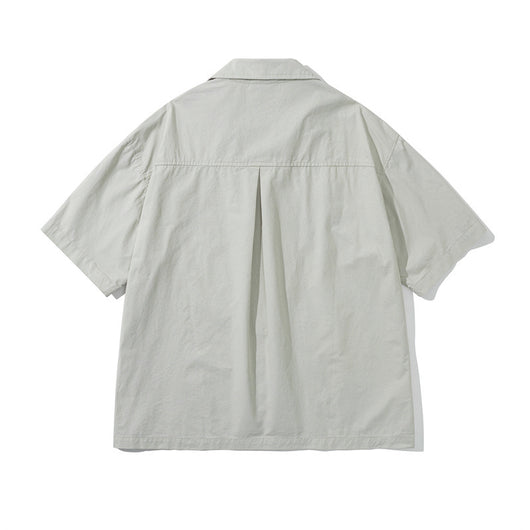 Camisa Cargo Retro con Bordados Divertidos - Estilo Casual de Verano - Image 14