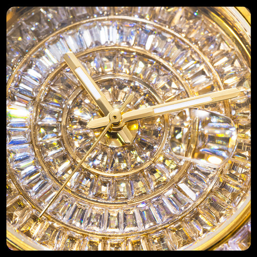 Reloj de Diamante Cuadrado Completo con Circonita de Alta Gama - Image 11