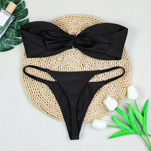 Bikini Sexy Escotado con Tirantes Ajustables y Cintura Baja - Image 13