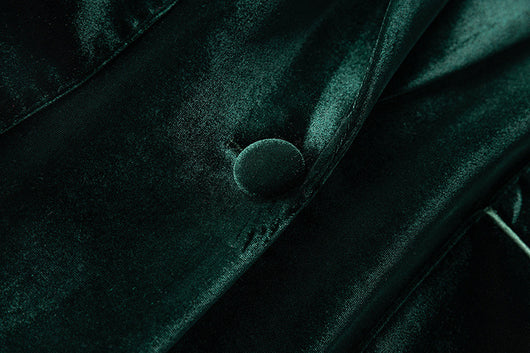 Traje de Terciopelo con Detalles de Cuentas para Mujer - Image 31