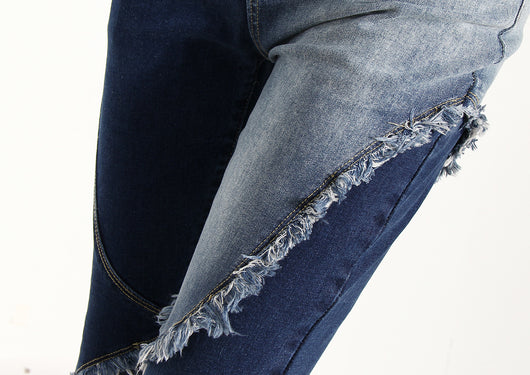 Jeans Geométricos de Cintura Alta con Efecto Reductor - Image 18