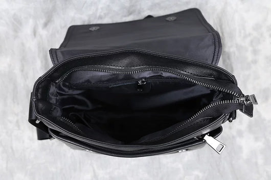 Mochila Ejecutiva de Cuero Genuino con Bolsa Crossbody Vertical de Alta Capacidad - Image 42