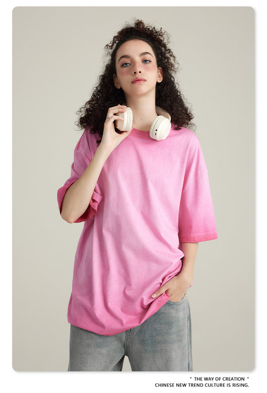 Playera Retro Dopamina Cuello Redondo Algodón Manga Corta - Image 23