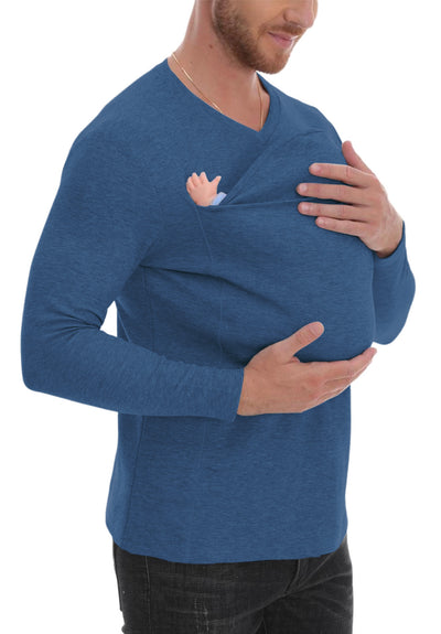 Camiseta Manga Larga Multifuncional Papá Canguro Premium - Image 21