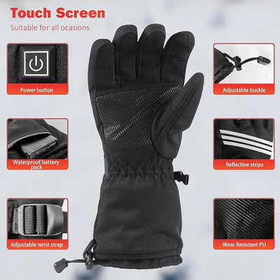 Guantes Térmicos Impermeables para Esquí y Ciclismo - Image 13