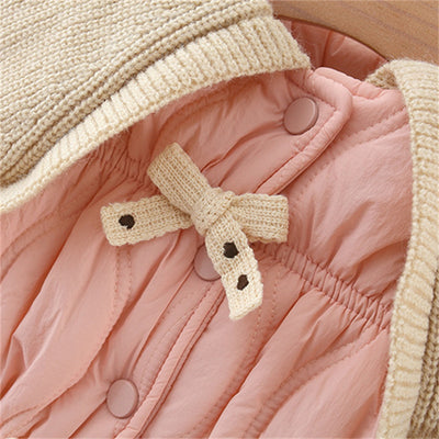 Abrigo Acolchado Térmico de Algodón Grueso para Niñas - Image 19