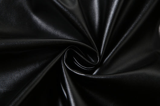 Chaqueta de Cuero PU Slim Fit Cuello Redondo para Motociclista - Image 30