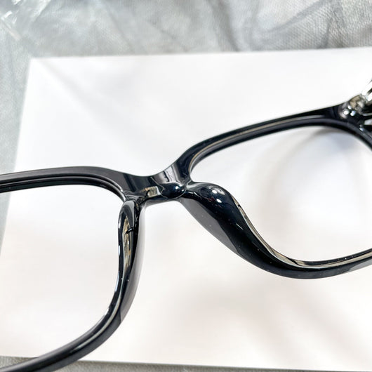 Gafas Decorativas Marco Negro Liso - Estilo Street Snap para Mujer - Image 12