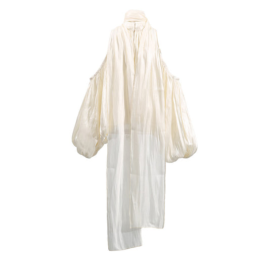 Blusa Elegante Francesa con Lazo, Hombros Descubiertos y Mangas Abullonadas - Image 23