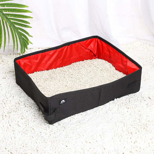 Arenero Portátil Plegable Impermeable para Gatos - Image 10
