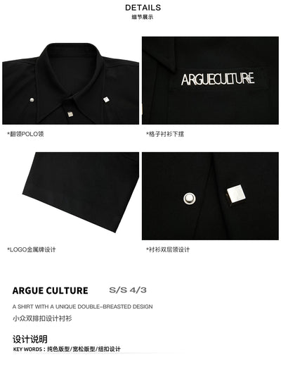 Camisa Casual Holgada de Manga Corta Premium para Hombre - Image 11