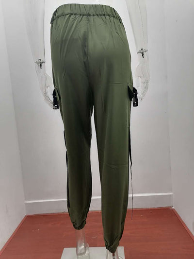 Pantalón Harem Casual para Mujer con Cintura Ajustable - Image 15