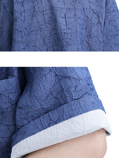 Camisa Texturizada Plisada de Diseño Exclusivo para Hombre - Image 27