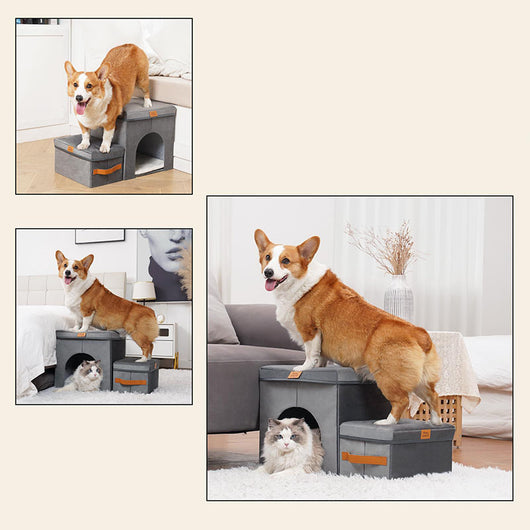 Escaleras Plegables para Mascotas - Gradas Portátiles para Perros y Gatos - Image 11