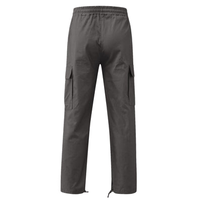 Pantalones Casuales con Múltiples Bolsillos y Cordón Ajustable - Image 68