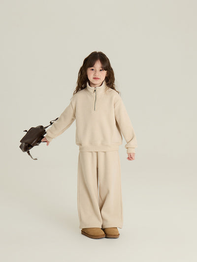 Conjunto Deportivo Infantil con Sudadera Polar y Pantalón Recto - Image 23