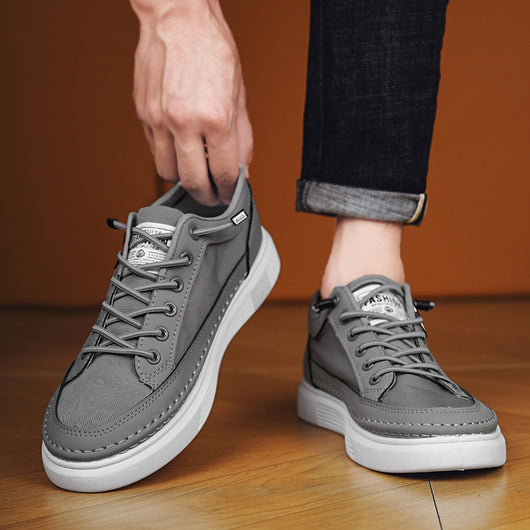 Tenis Casuales Hombre Lona Premium Versátil Estilo Urbano - Image 22