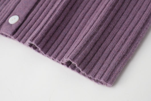Cardigan de Cachemira Corto para Mujer - Cuello Solapa Otoño Temprano - Image 22