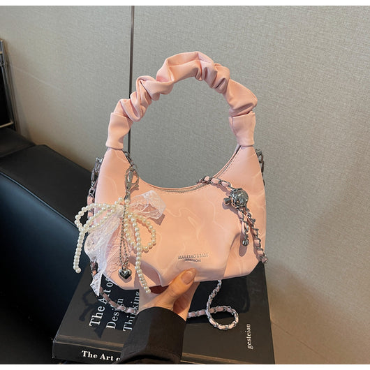 Bolso Bandolera Wild Chain con Pliegues Exquisitos - Image 29