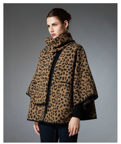 Pashmina Estampado Leopardo Versátil 2 en 1 - Image 9