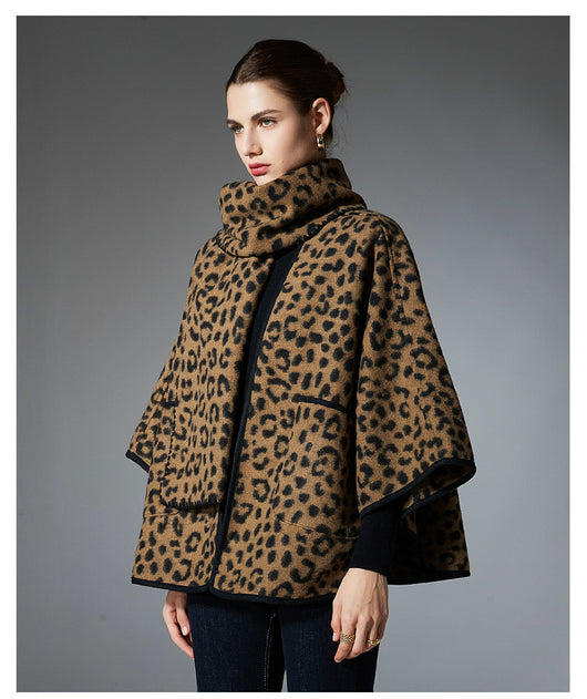 Pashmina Estampado Leopardo Versátil 2 en 1 - Image 9