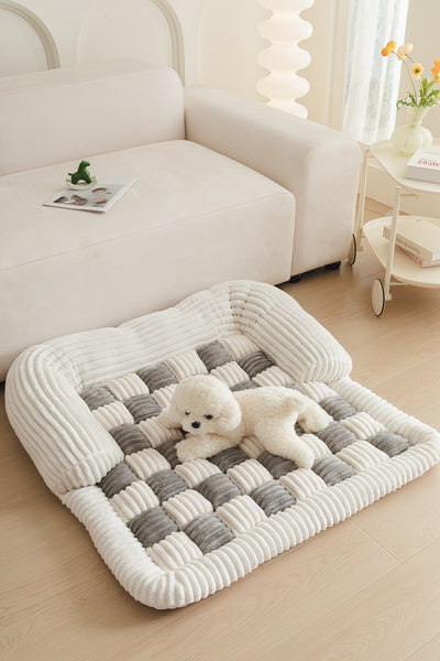 Cama Térmica Ajedrezada para Mascotas - Confort Otoño e Invierno - Image 15
