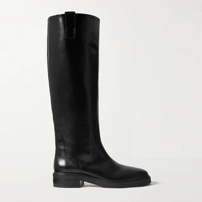 Botas de Caña Alta con Tacón Bajo para Otoño e Invierno - Image 11