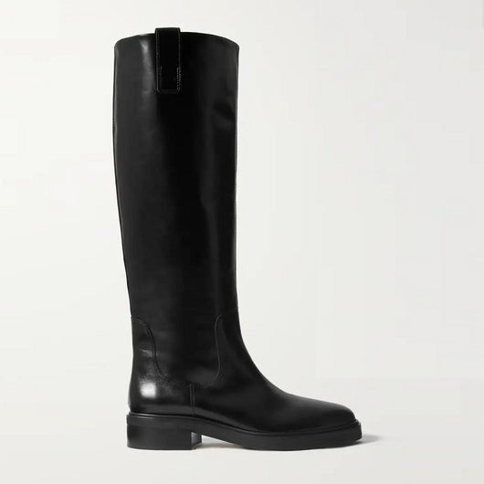 Botas de Caña Alta con Tacón Bajo para Otoño e Invierno - Image 11