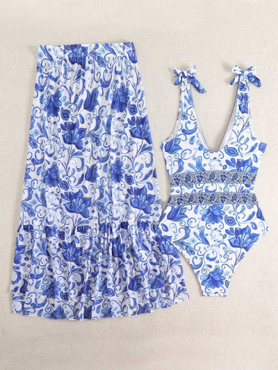 Traje de Baño Enterizo Étnico para Mujer - Image 33
