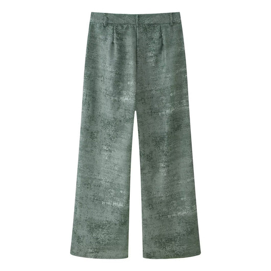 Conjunto de Dos Piezas: Blusa Bordada y Pantalón Pierna Ancha - Image 32