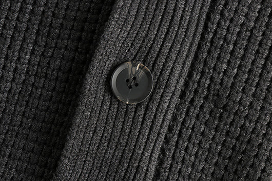 Suéter de Lana Vintage Combinada para Hombre - Image 14