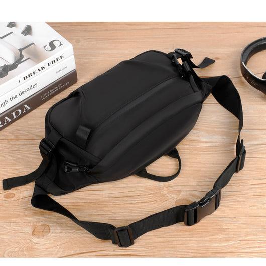 Mochila Bandolera Hombre Gran Capacidad - Bolsa Pecho Versátil para Estudiante y Commuter - Image 40