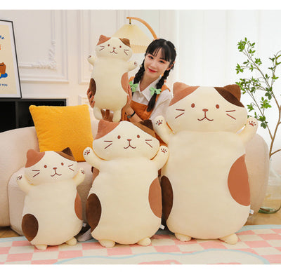 Peluche Gato de Queso Gigante - Almohada Suave para Dormir - Image 19