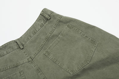 Shorts Casuales Rectos para Mujer con Estampado Hipster Urbano - Image 8