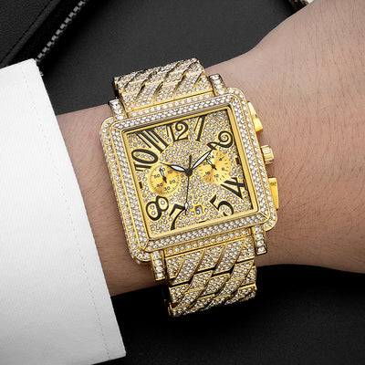 Reloj Deportivo Digital de Diamante con Pantalla Cuadrada y Múltiples Funciones - Image 24