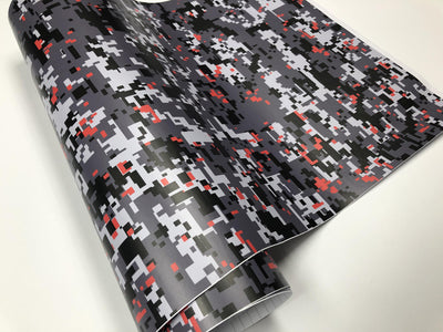Película Adhesiva Camuflaje para Auto con Diseños de Hojas y Graffiti - Image 43