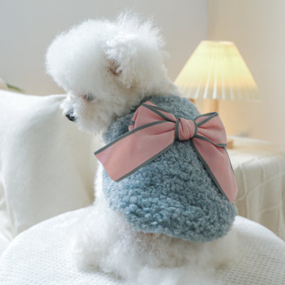 Chaleco Mascotas con Moño - Poliéster Confort - Image 21