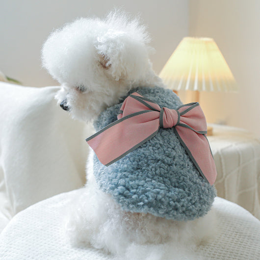 Chaleco Mascotas con Moño - Poliéster Confort - Image 21