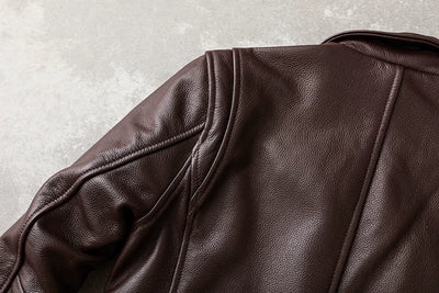 Saco de Vestir Marrón Oscuro para Hombre Talla Grande con Solapa Clásica - Image 21
