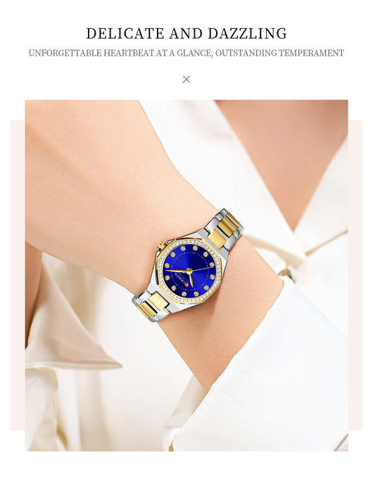 Reloj Elegante Impermeable con Cristales Decorativos - Image 13