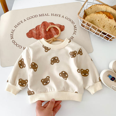 Conjunto de Ropa para Bebé Suéter de Algodón con Osito Cartoon - Image 27