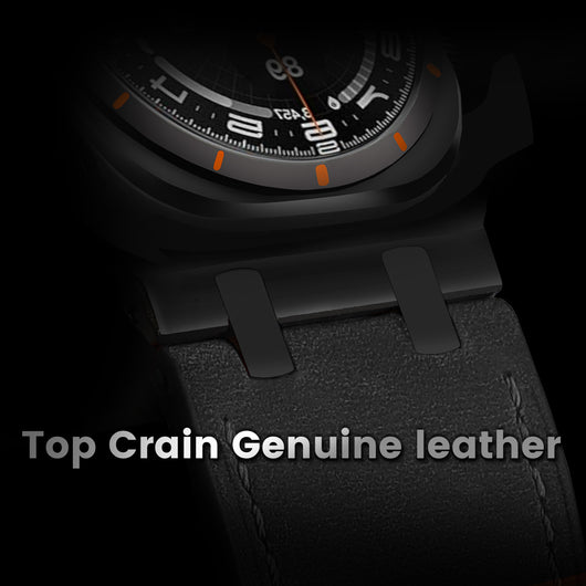 Correa de Reloj Cuero Crazy Horse Premium con Cabezal Acero Inoxidable - Image 77