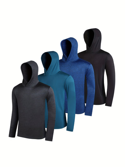Sudadera Ligera para Hombre de 4 Piezas en Fibra Poliéster Elástica - Image 14